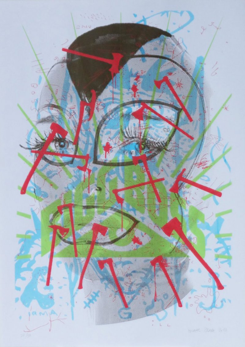 Bigg Boss Classix - Bitch!, 420 x 600 cm, 2013